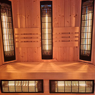 Infrasauna apartmánu A4 Lipno